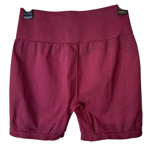 GYMSHARK the Vital Stretch Shorts in Maroon Women's Size Small - Picture 5 of 13